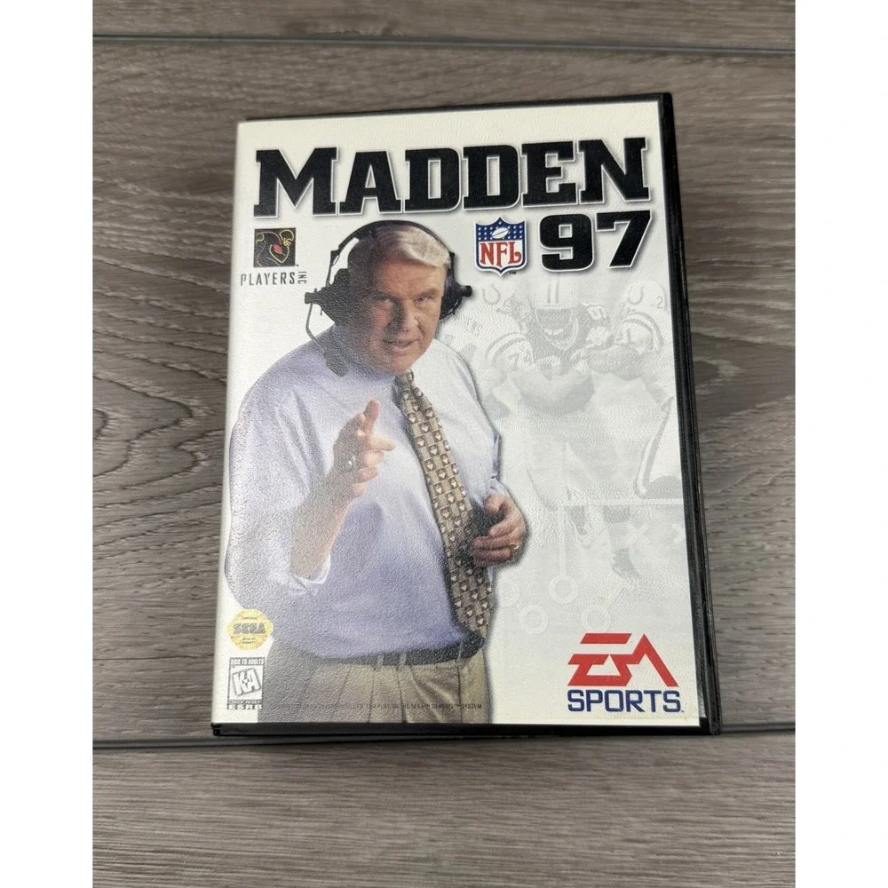 Madden 1997 for Sega Genesis In Box NFL Video Game‎